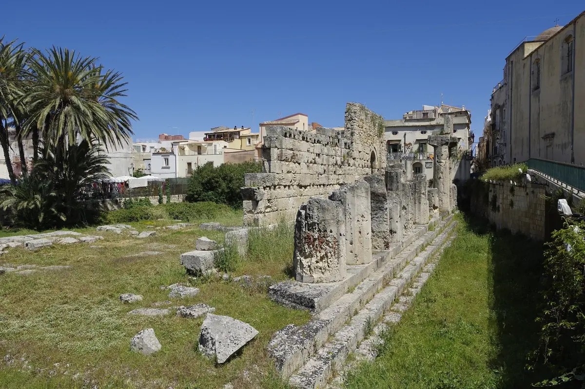 Column stumps of the Temple of Apollo