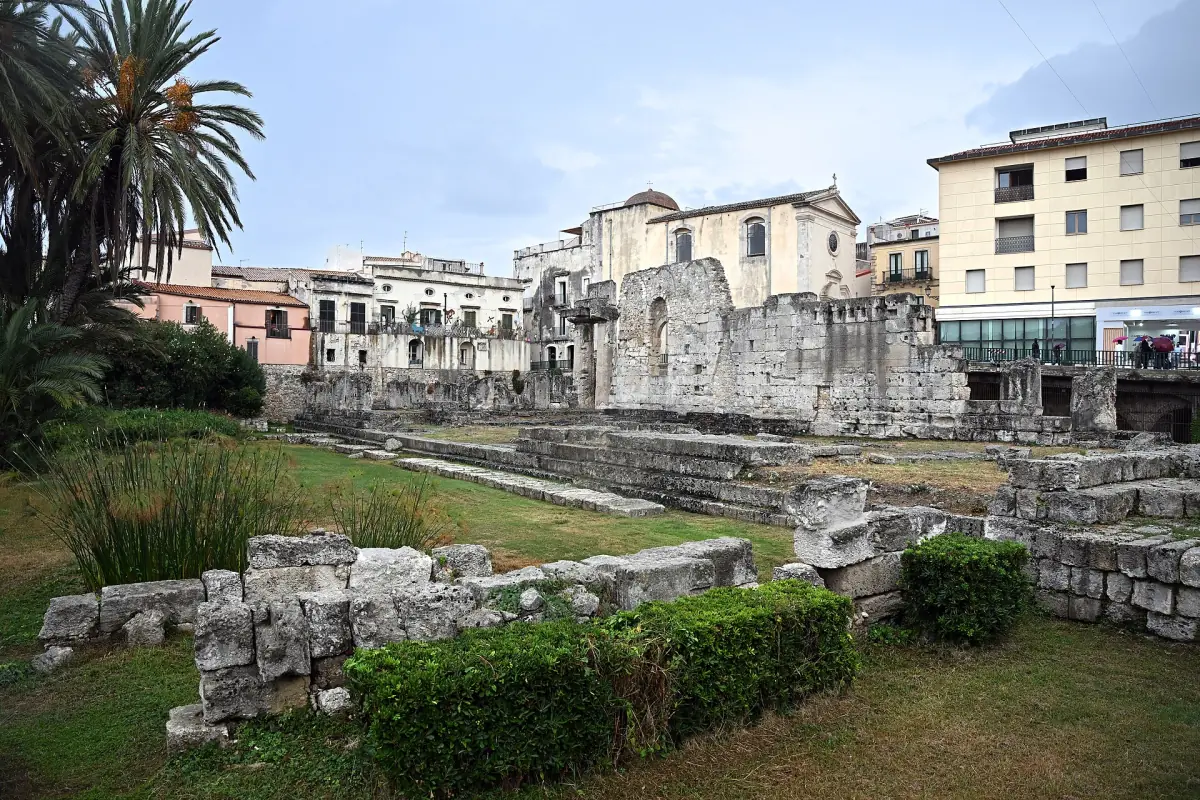 The Temple of Apollo in Ortigia
